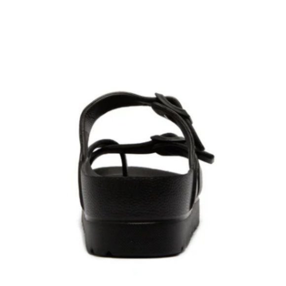 !! NEW !! Lightweight Flatform Sandals in Black - Picture 4 of 5